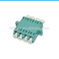 Quad LC/UPC SM Fiber Adapter